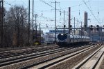 AMTK 644 leads eastbound train on Track 2